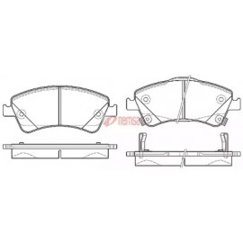 Гальмiвнi колодки (вир-во Remsa)