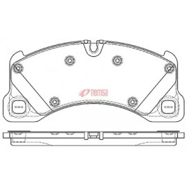 Гальмiвнi колодки (вир-во Remsa)
