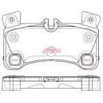 Гальмiвнi колодки (вир-во Remsa) 