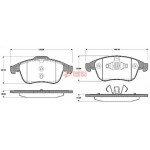 Гальмiвнi колодки (вир-во Remsa)  Гальмiвнi колодки (вир-во Remsa)