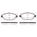 Гальмiвнi колодки (вир-во Remsa)  Гальмiвнi колодки (вир-во Remsa)