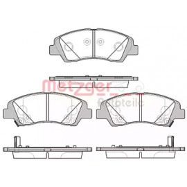 Колодки гальмівні (вир-во REMSA)