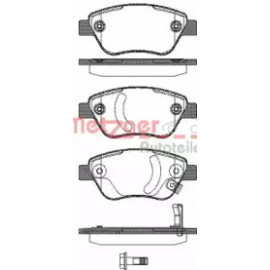 Гальмiвнi колодки (вир-во Remsa)  Гальмiвнi колодки (вир-во Remsa)