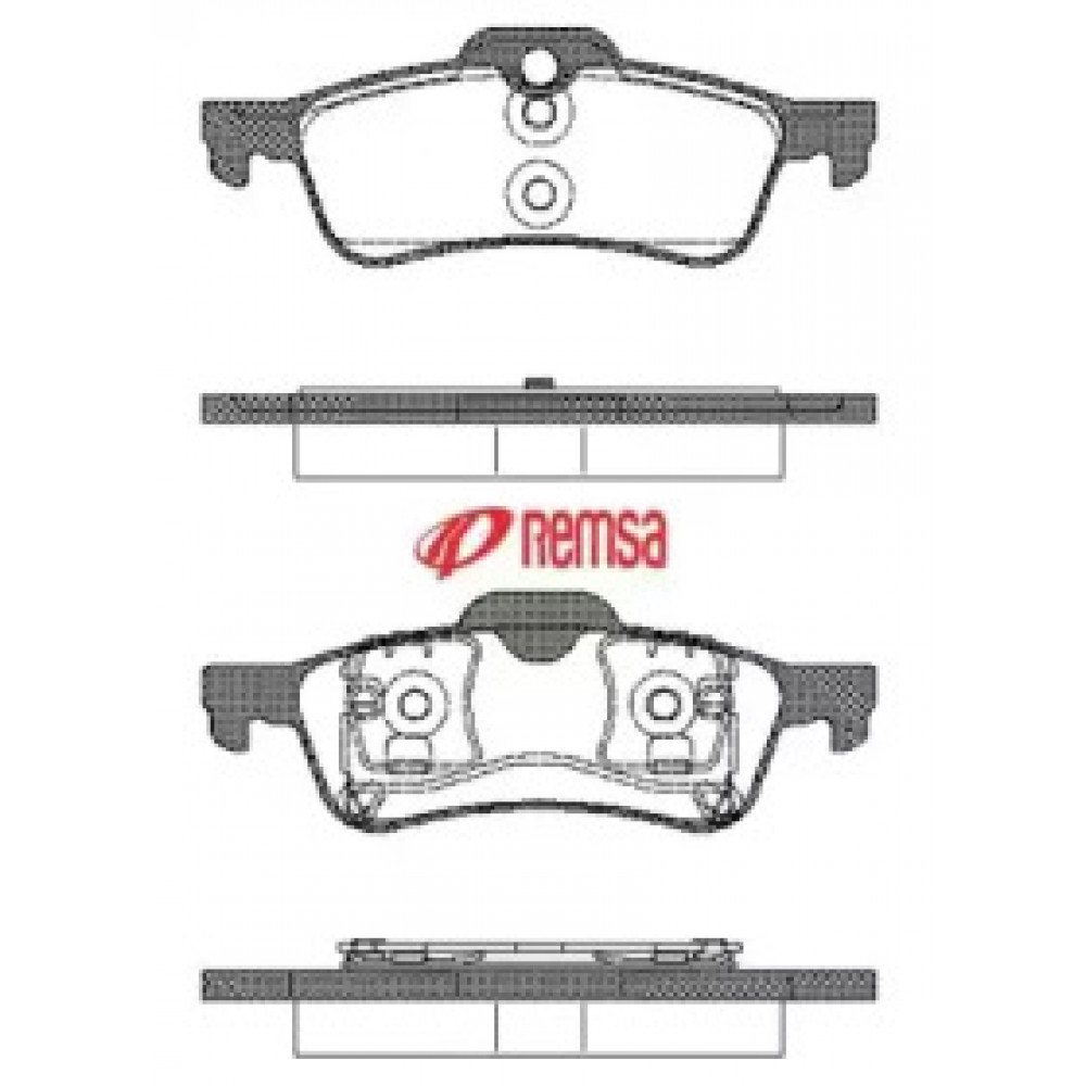 Гальмiвнi колодки (вир-во Remsa)