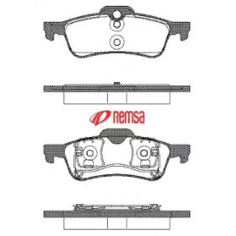Гальмiвнi колодки (вир-во Remsa)