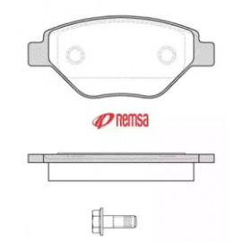Колодка торм. диск. RENAULT MEGANE II (BM0/1_, CM0/1_) передн. (пр-во REMSA)