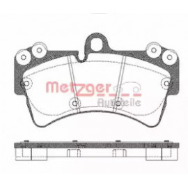 Колодка торм. диск. AUDI Q7, PORSCHE CAYENNE, VW TOUAREG передн. (пр-во REMSA)