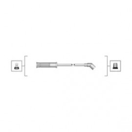 Комплект проводов зажигания (пр-во Magneti Marelli кор.код. MSQ0028)