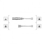 Комплект проводов зажигания (пр-во Magneti Marelli кор.код. MSQ0036) 