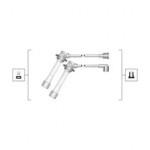 Комплект проводов зажигания (пр-во Magneti Marelli кор.код. MSQ0083) 