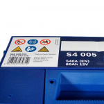 Акумулятор 60Ah-12v BOSCH (S4005) (242x175x190),R,EN540 