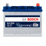 Акумулятор   70Ah-12v BOSCH (S4026) (261x175x220),R,EN630(Азія)  Акумулятор   70Ah-12v BOSCH (S4026) (261x175x220),R,EN630(Азія)