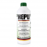 Антифриз HEPU G11 GREEN концентрат (Каністра 1,5л) 