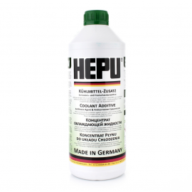 Антифриз HEPU G11 GREEN концентрат (Каністра 1,5л)  Антифриз HEPU G11 GREEN концентрат (Каністра 1,5л)
