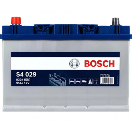 Акумулятор   95Ah-12v BOSCH (S4029) (306x173x225),L,EN830(Азія)